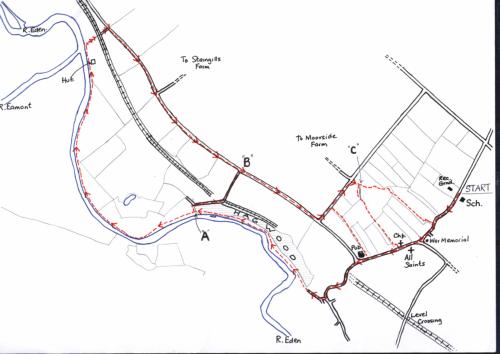 map for walk 1